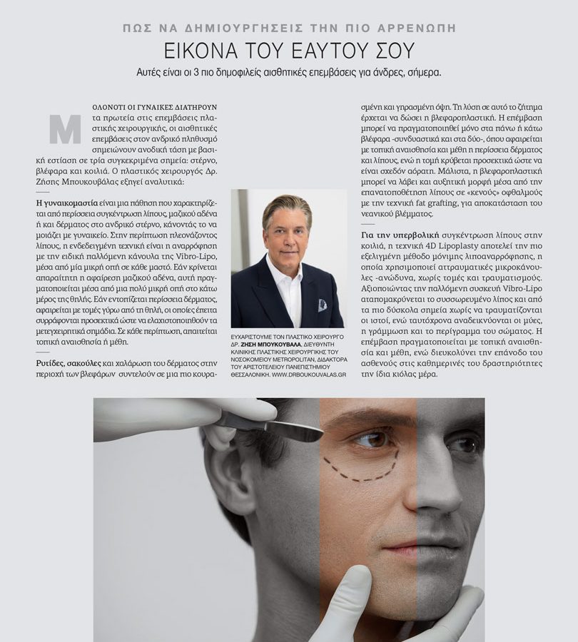 Περιοδικό esquire | ΠΏΣ ΝΑ ΔΗΜΙΟΥΡΓΉΣΕΙΣ ΤΗΝ ΠIΟ ΑΡΡΕΝΩΠΉ ΕΙΚΌΝΑ ΤΟΥ ΕΑΥΤΟΎ ΣΟΥ